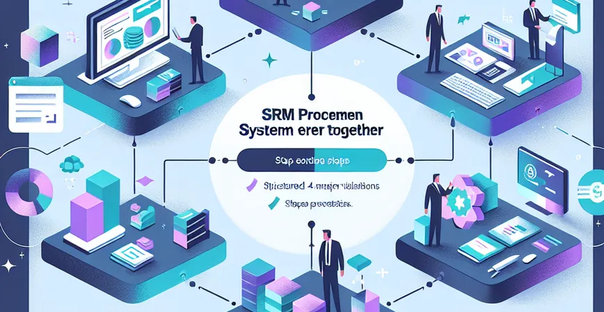 SRM 采购系统和 ERP 如何搭配？供应商管理这 4 步必须打通